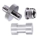 thumbnail image 2 of Adaptador De Tornillo De 1/4 A 3/8, Montaje De Cámara De Metal Para Cámara Ballhead Shoulder Rig, 2 of 5