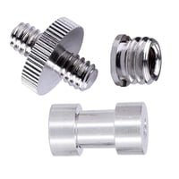 Magideal - Adaptador De Tornillo De 1 Montaje De Cámara Tornillos De Montaje De Cámara Adaptador De Tornillo De Montaje De Trípode De 1 4 A