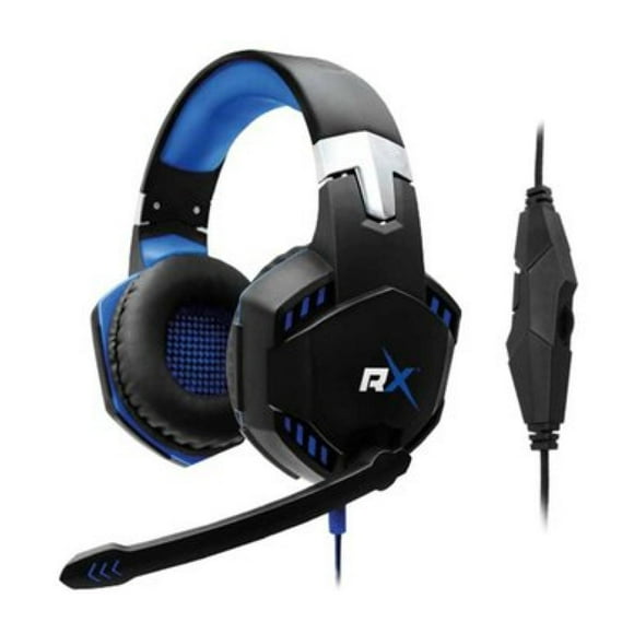 Audifono Gamer Pro Over Ear Para Pc Luz Azul