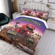 thumbnail image 3 of Dinotrux Conjunto de sábanas temático, trío de piezas, cómodo y amigable con la piel, diseño único, regalo de decoración para el hogar para familiares, amigos y fans, 90 cm * 190 cm, 3 of 6