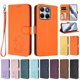 thumbnail image 3 of Motorola Edge 70 Fusion Funda Billetera con Estampado de Gato, Naranja, 3 of 6