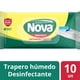 thumbnail image 2 of Trapero Húmedo Desinfectante  Citrus Bolsa Resellable, 10 Un, 2 of 2