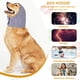 thumbnail image 4 of Envoltura de Cabeza para Perro, Envoltura de Orejas para Gato Orejeras Ajustables Cubierta de Cabeza Silenciosa Mangas Protección de Cabeza para Aliviar la Ansiedad Sin Sacudidas, (Lavanda, S), 4 of 7