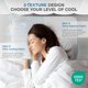 thumbnail image 2 of Almohada Sweetnight tamaño Queen, espuma viscoelástica triturada con enfriamiento, paquete de 2, 2 of 7
