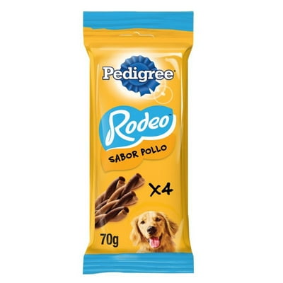 Snack Perro Adulto Rodeo Sabor Pollo Bolsa 70 G Pedigree