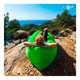thumbnail image 1 of Sofá Inflable Portátil Tumbona Banano Camping Aire Libre Verde, 1 of 2