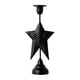 thumbnail image 3 of Candelabro Cónico De Hierro Negro, Adorno De Mesa Para Dormitorio, Ligero Y Resistente, 5,5x22,5 Cm, 3 of 3