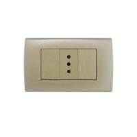 Art Dna - Enchufe Simple 10A Dorado A83-P06