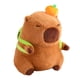 thumbnail image 1 of Muñeco De Carpincho De Peluche, Juguete De Peluche De Carpincho Suave Coleccionable Para Adolescentes, Niños Y Niñas, Naranja, Marrón Oscuro, 1 of 3