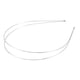 thumbnail image 5 of REGALWOVEN 1 Pc Diademas Simples de Doble Fila para Mujeres Tono Plateado, 5 of 6