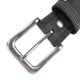 thumbnail image 3 of Cinturón Carhartt casual de cuero con triple punto negro para hombre 52, 3 of 7