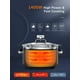 thumbnail image 3 of Olla de cocción lenta HOUSNAT 10 en 1 programable de acero inoxidable de 6 litros, 3 of 3