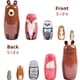 thumbnail image 3 of Muñecas Matrioska Tngan 5 Piezas Set de Oso de Madera Apilable, 3 of 6