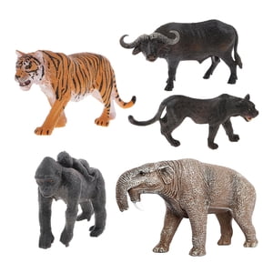 Magideal - Figuras De Animales Prehistóricos, Juguete Educativo De Aprendizaje, Adorno De Decoración De Escritorio Para Niños Y Niñas, Regalos De Cumpleaños, 5