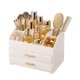 thumbnail image 1 of Caddy Lolalet de 3 capas en cuero sintético PU color beige, 1 of 8