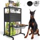 thumbnail image 1 of Comedero elevado para perros SHAINFUN 11‑35 cm 2 × 1700 ml Alimentación lenta, 1 of 8