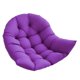 thumbnail image 1 of Cojín Colgante Para Silla Con Forma De Huevo, Suave, Para Porche, Oficina Y Exterior, Color Morado, 1 of 5