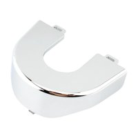 Magideal - Embellecedor De Panel De Interruptor De Encendido De Motocicleta/Aleación De Aluminio De Repuesto/Para The Way Slide Fltrkse Fltrxst Fltrxs Fltru/ Plata