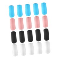 Ioensy - 20 Piezas De Fundas De Silicona Para Botellas, Funda Protectora, Fundas De Silicona A Prueba De Fugas