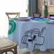 thumbnail image 3 of Folclore del Alfabeto Mantel Redondo con Estampado Icónico de Temática, Se Adapta a la Mayoría de Mesas, Fácil de Cuidar, Regalo Perfecto para Aficionados, Amigos y Familia.152cm, 3 of 5