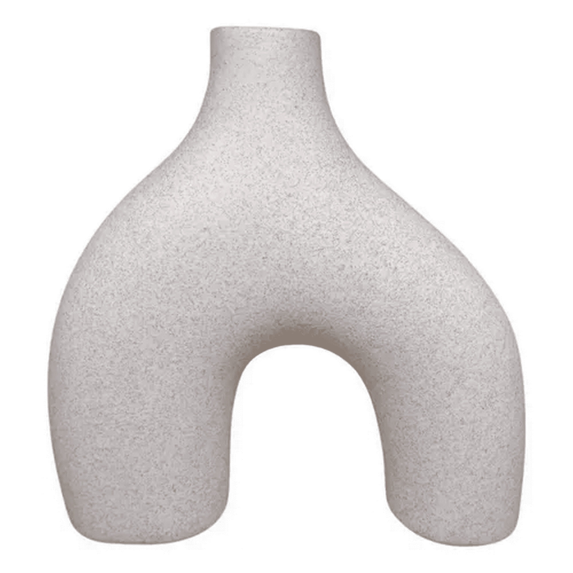 Genérico - Florero Vintage Ceramica Moderno Blanco