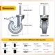 thumbnail image 2 of Caster Wheels HOLKIE, vástago expansible de 4 pulgadas con candado, juego de 4, 2 of 9