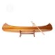 thumbnail image 1 of Modelo de canoa de madera Old Modern Handicrafts Indian Girl 24 cm, 1 of 1