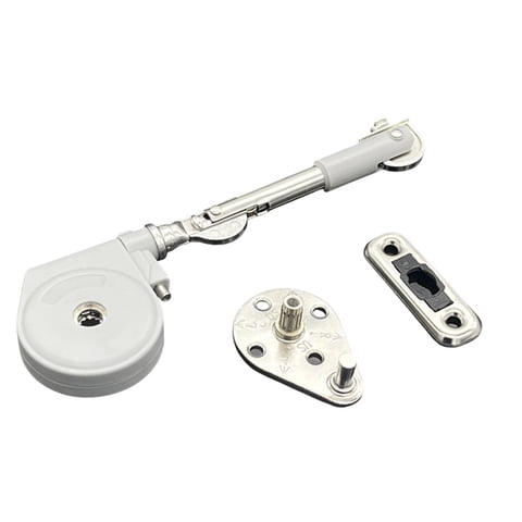 Bothyi - Soporte Neumático, Bisagra De Gabinete Cerrada, Bisagras Para Caja De Juguetes, Bisagra De Puerta De Gabinete, Brazo Corto Abatible Hacia Arriba