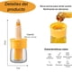thumbnail image 3 of Contenedor de Aceite con Brocha de silicona para Untar Tarro de Vidrio Dispensador para Cocina, 3 of 7
