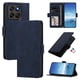 thumbnail image 1 of Funda Billetera Delgada para Motorola Moto G67 5G / G77 5G con Ranuras y Soporte Azul oscuro, 1 of 6