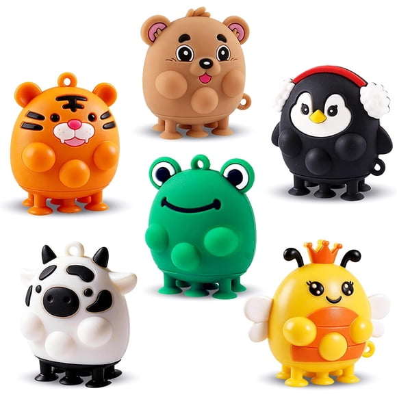 Juguetes sensoriales ChildFun con ventosa, 6 piezas