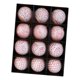 thumbnail image 4 of 12 Bolas Colgantes Navide?as De 3,15 Pulgadas, Versátiles Y Rústicas, Para Decorar El árbol De Navidad, En Rojo Y Blanco., 4 of 5