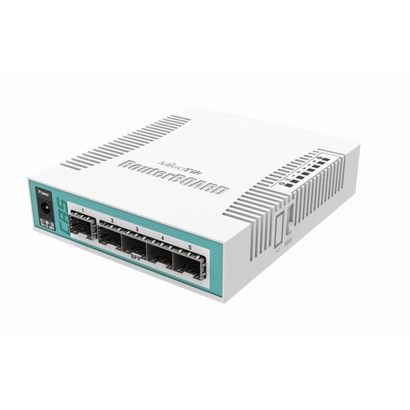 Conmutador Cloud Router Crs106 1c 5s 1 Puerto Combinado Gigabit Ethernet sfp 5 Puertos Sfp