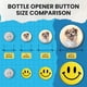 thumbnail image 5 of Suministros para hacer chapas nice2have, 25 juegos, abridor de botellas de 58 mm, 5 of 9