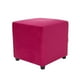 thumbnail image 2 of Pouf Cali 1c Felpa 30 Burdeo, 2 of 5
