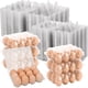 thumbnail image 1 of Cartones para huevos Lixavaer, 100 unidades, plástico transparente, capacidad para 12 huevos, 1 of 7