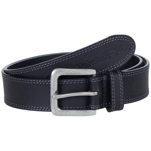 Cinturón Timberland PRO de 38 mm, cuero negro, talla 36