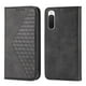 thumbnail image 1 of Funda Flip FOXDOCK para Sony Xperia 10 V , Estilo Billetera con Diseño Rombo, Correa de Mano y Soporte, Uso Diario, 1 of 6