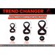 thumbnail image 2 of Correa de levantamiento Trend Changer Figure 8 correas acolchadas para peso muerto, 2 of 7