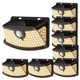 thumbnail image 1 of Luces solares con sensor de movimiento Aootek, 120 LED, IP65, paquete de 8, 1 of 7