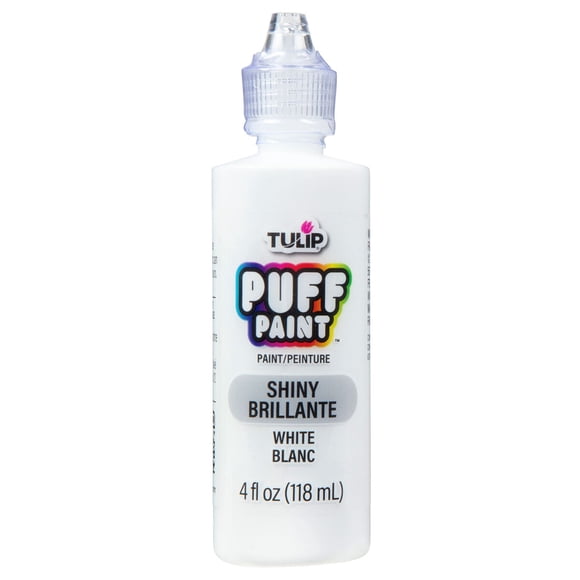 Pintura Tela Tulip Puff Blanco 4 fl oz 118 mL Brillante