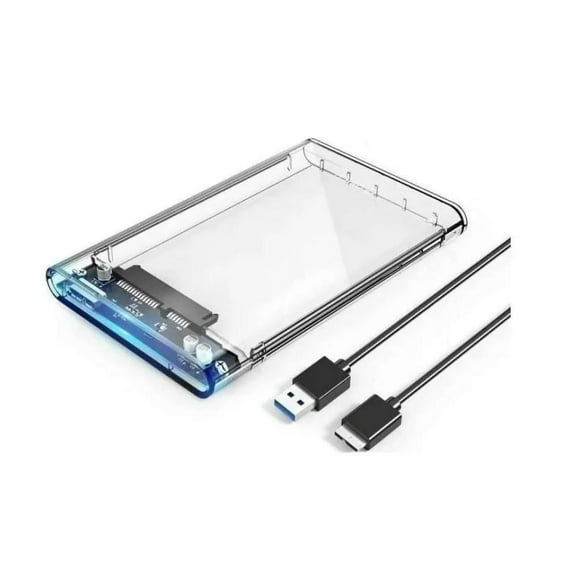 Case Cofre 2.5 Sata Usb3.0 Transparente