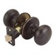 thumbnail image 1 of Pomo de puerta Design House Cambridge de 6 vías, bronce frotado con aceite, 1 of 8