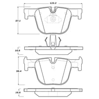 Pastillas Freno Para Auto Pqpro 500.16100