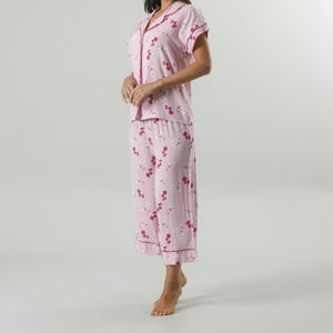 Flores - Set Top Camisero + Capri Palazzo 33579-223