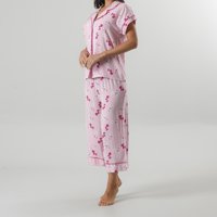 Flores - Set Top Camisero + Capri Palazzo 33579-223