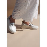 Degas - Mocasín Cuero Zully Blanco