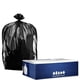thumbnail image 2 of Forros para cubos de basura Plasticplace 360-380 L, 1,2 mil, negros (15), 2 of 9