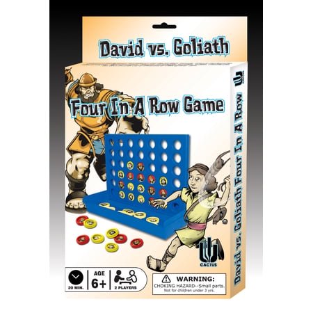 Juego de 4 en línea Tales Of Glory David y Goliat con 42 fichas