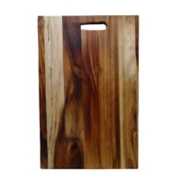 Nativos - Tabla Rustica De Picar Forma Rectangular Recta 39 X 25